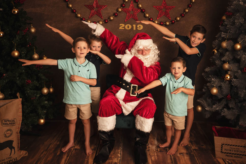 , Santa Sessions – Heathwood Studio, Brisbane Birth Photography