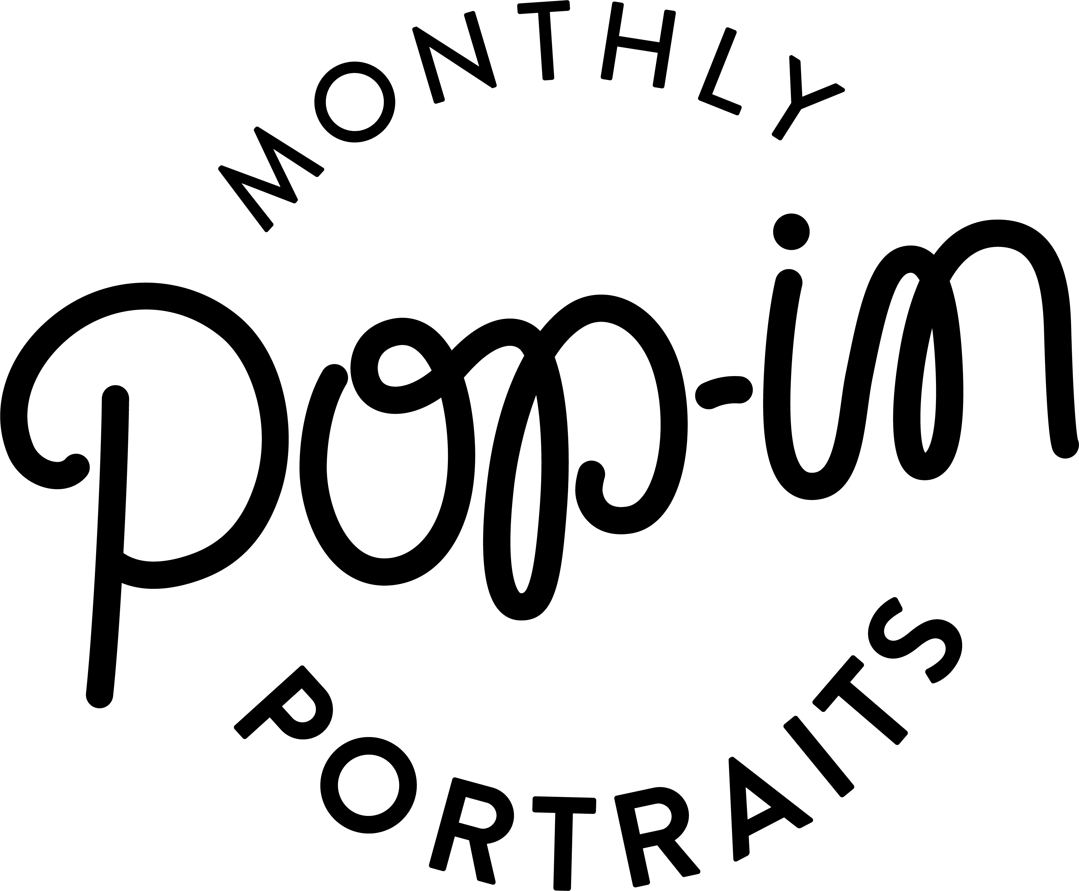 popinmonthly logo black