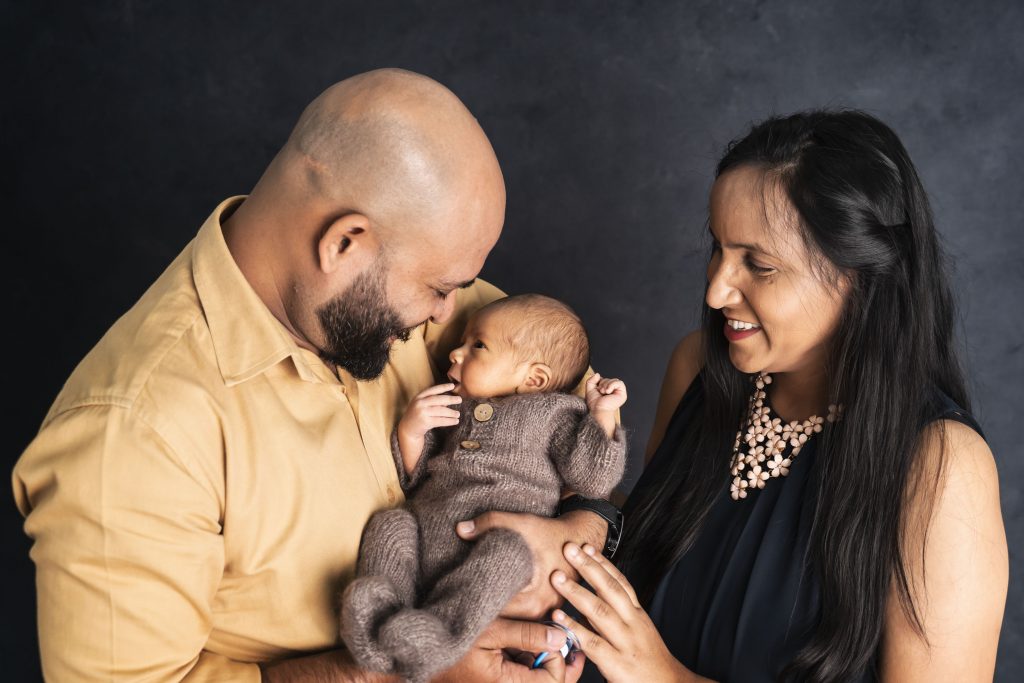 Pooja Maternity and little Shinoy&#8217;s newborn, Brisbane Birth Photography