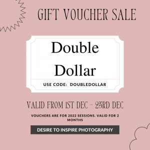 , Double Dollar Gift Vouchers, Brisbane Birth Photography